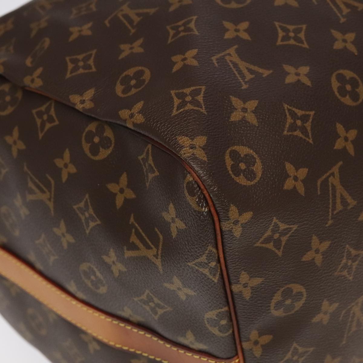 LOUIS VUITTON Monogram Keepall Bandouliere 60 Boston Bag M41412 LV Auth 100996