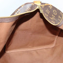 LOUIS VUITTON Monogram Keepall Bandouliere 60 Boston Bag M41412 LV Auth 101205-23