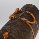 LOUIS VUITTON Monogram Keepall Bandouliere 60 Boston Bag M41412 LV Auth 101205-6