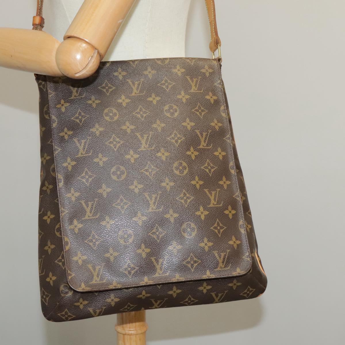 LOUIS VUITTON Monogram Musette Shoulder Bag M51256 LV Auth 101206