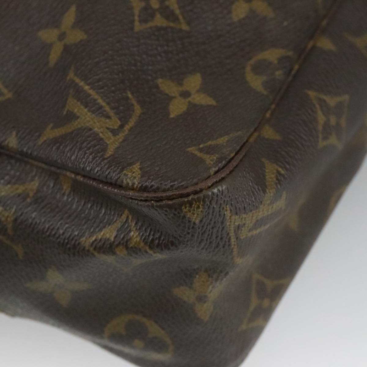 LOUIS VUITTON Monogram Trousse Toilette 23 Clutch Bag M47524 LV Auth 101209