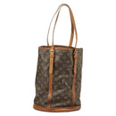 LOUIS VUITTON Monogram Bucket GM Shoulder Bag M42236 LV Auth 101211-1