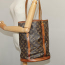 LOUIS VUITTON Monogram Bucket GM Shoulder Bag M42236 LV Auth 101211-27