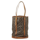 LOUIS VUITTON Monogram Bucket GM Shoulder Bag M42236 LV Auth 101211-13