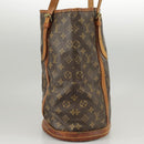 LOUIS VUITTON Monogram Bucket GM Shoulder Bag M42236 LV Auth 101211-3