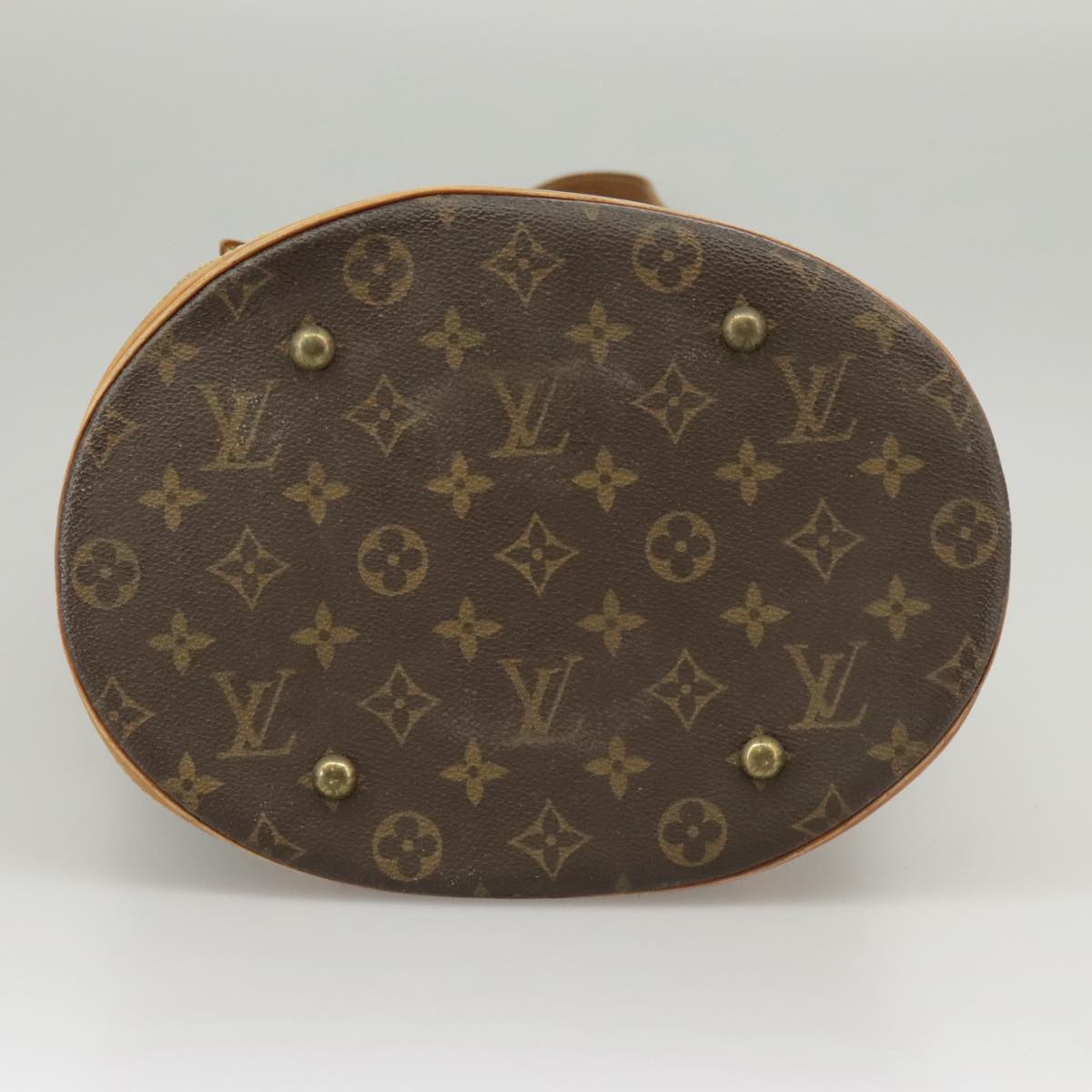 LOUIS VUITTON Monogram Bucket GM Shoulder Bag M42236 LV Auth 101212