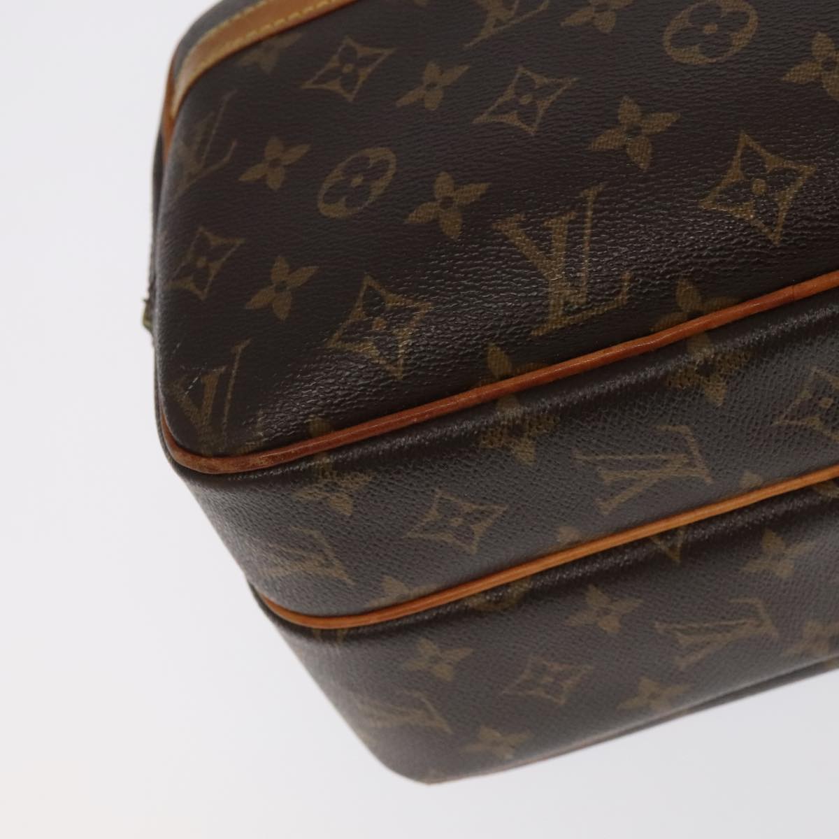 LOUIS VUITTON Monogram Reporter PM Shoulder Bag M45254 LV Auth 101217