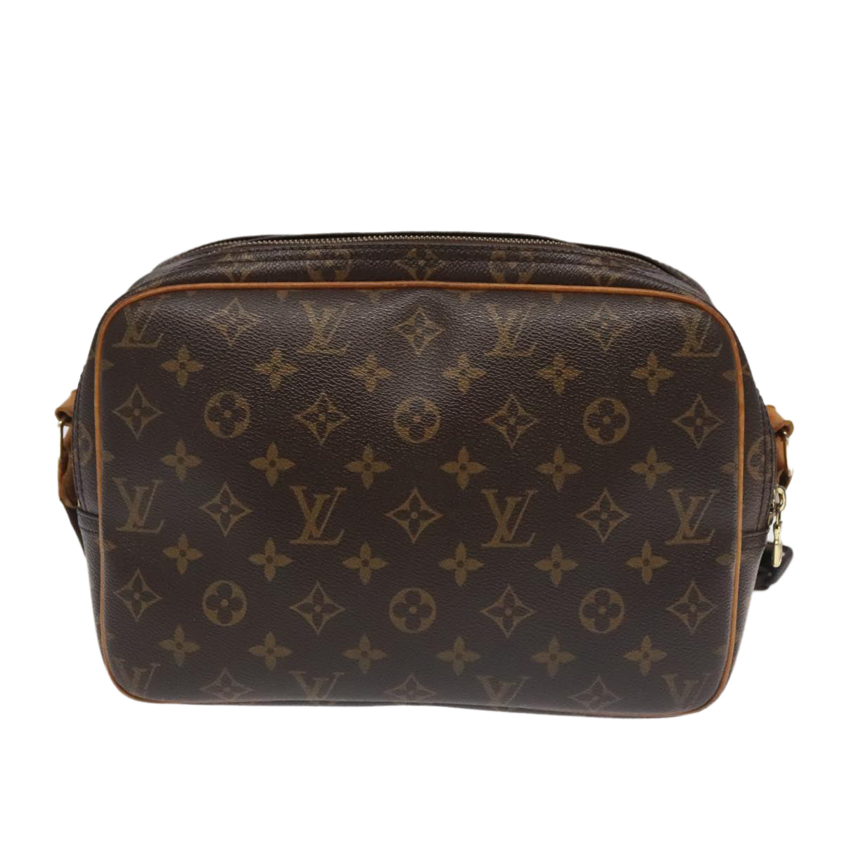 LOUIS VUITTON Monogram Reporter PM Shoulder Bag M45254 LV Auth 101217