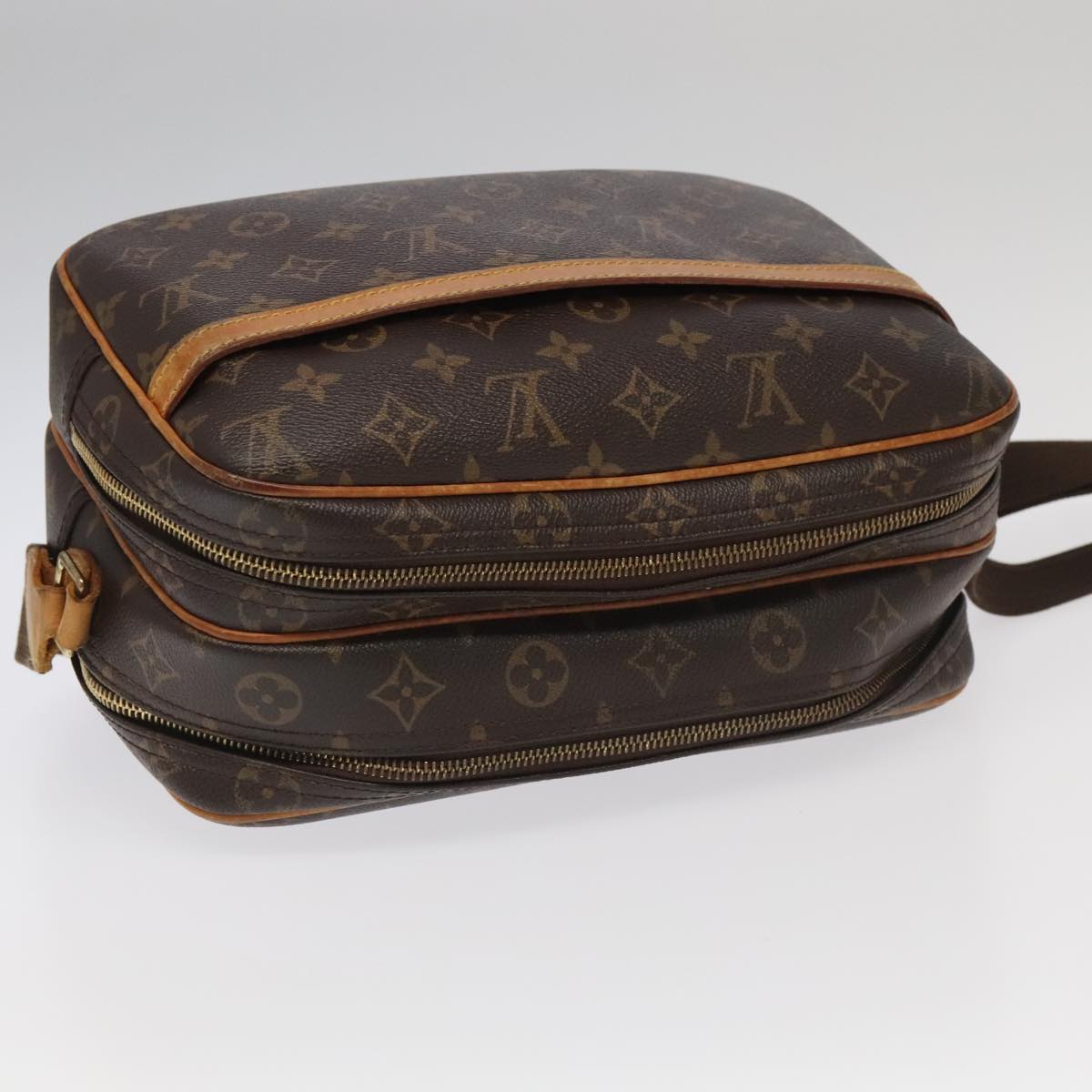 LOUIS VUITTON Monogram Reporter PM Shoulder Bag M45254 LV Auth 101217