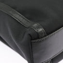 BOTTEGA VENETA INTRECCIATO Shoulder Bag Canvas Black Auth 101220-16