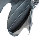 BOTTEGA VENETA INTRECCIATO Shoulder Bag Canvas Black Auth 101220-21