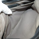 BOTTEGA VENETA INTRECCIATO Shoulder Bag Canvas Black Auth 101220-25