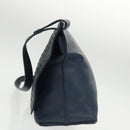 BOTTEGA VENETA INTRECCIATO Shoulder Bag Leather Navy Auth 101224-3