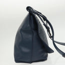 BOTTEGA VENETA INTRECCIATO Shoulder Bag Leather Navy Auth 101224-4