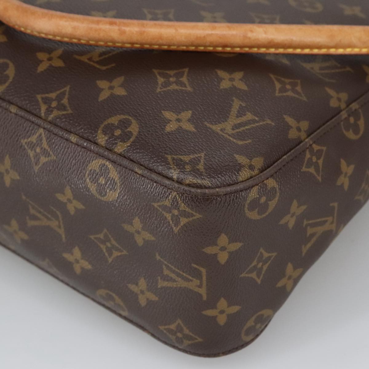 LOUIS VUITTON Monogram Looping GM Shoulder Bag M51145 LV Auth 101225