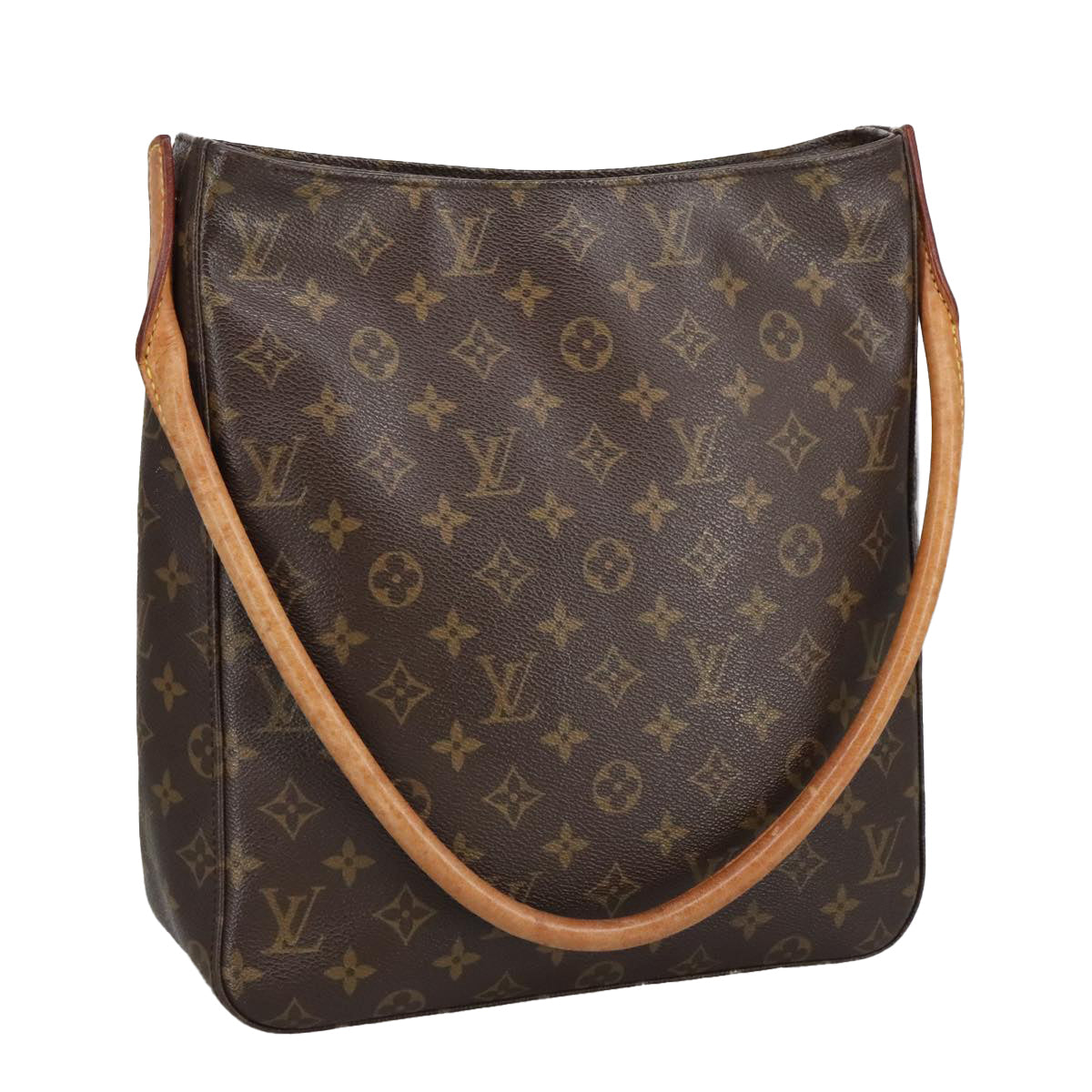 LOUIS VUITTON Monogram Looping GM Shoulder Bag M51145 LV Auth 101225