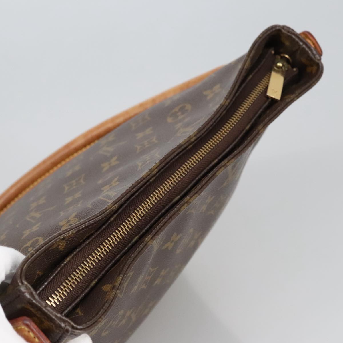 LOUIS VUITTON Monogram Looping GM Shoulder Bag M51145 LV Auth 101225