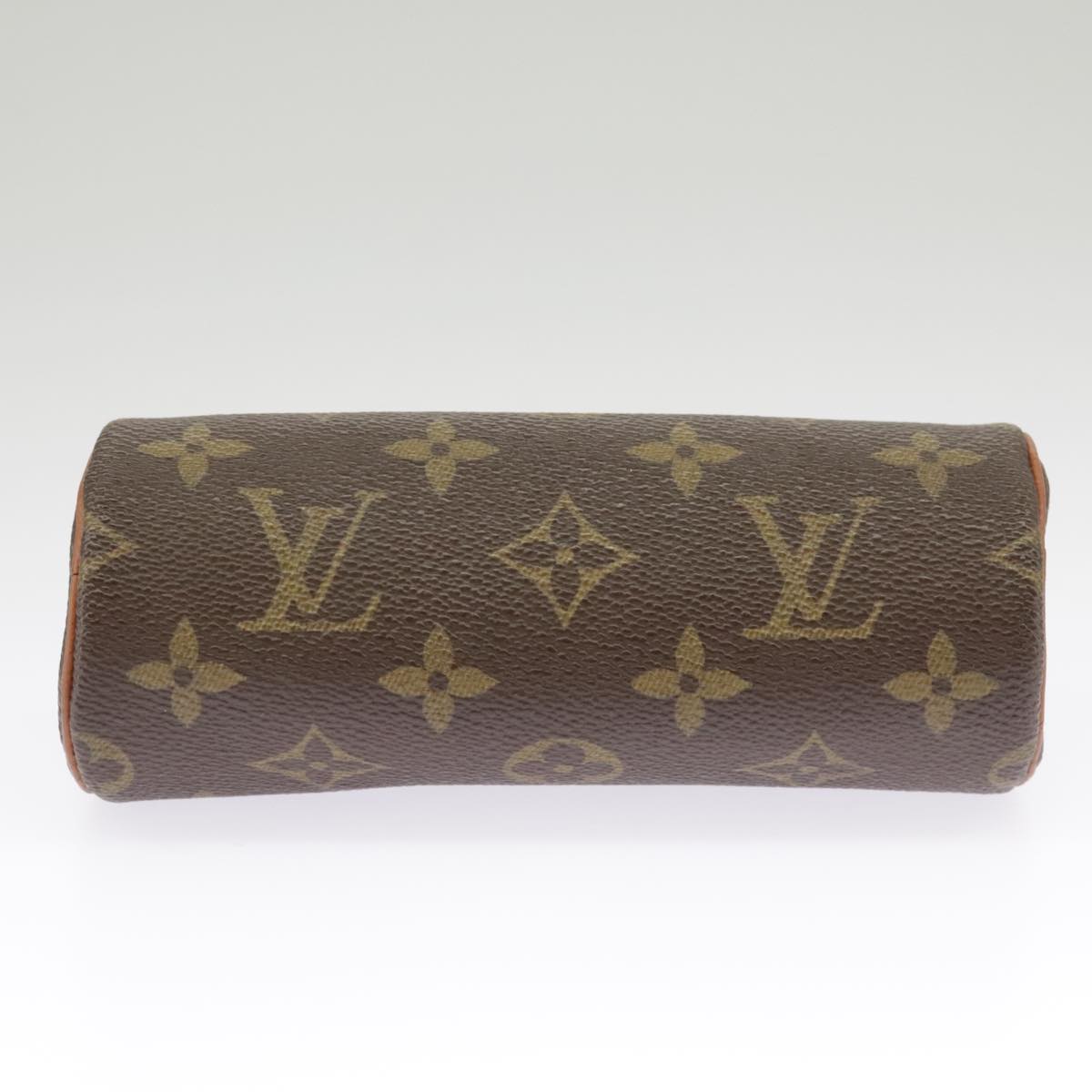 LOUIS VUITTON Monogram Papillon Pouch LV Auth 101228