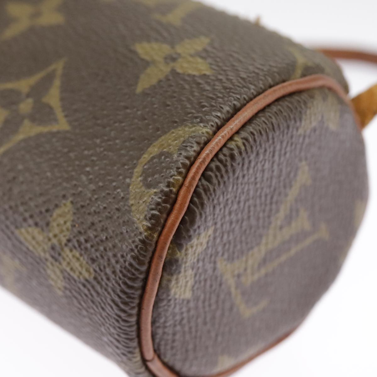 LOUIS VUITTON Monogram Papillon Pouch LV Auth 101228