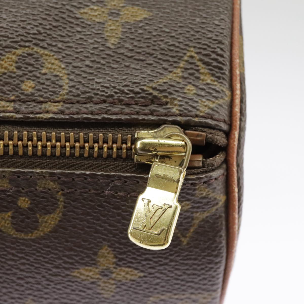 LOUIS VUITTON Monogram Papillon 26 Hand Bag M51386 LV Auth 101230