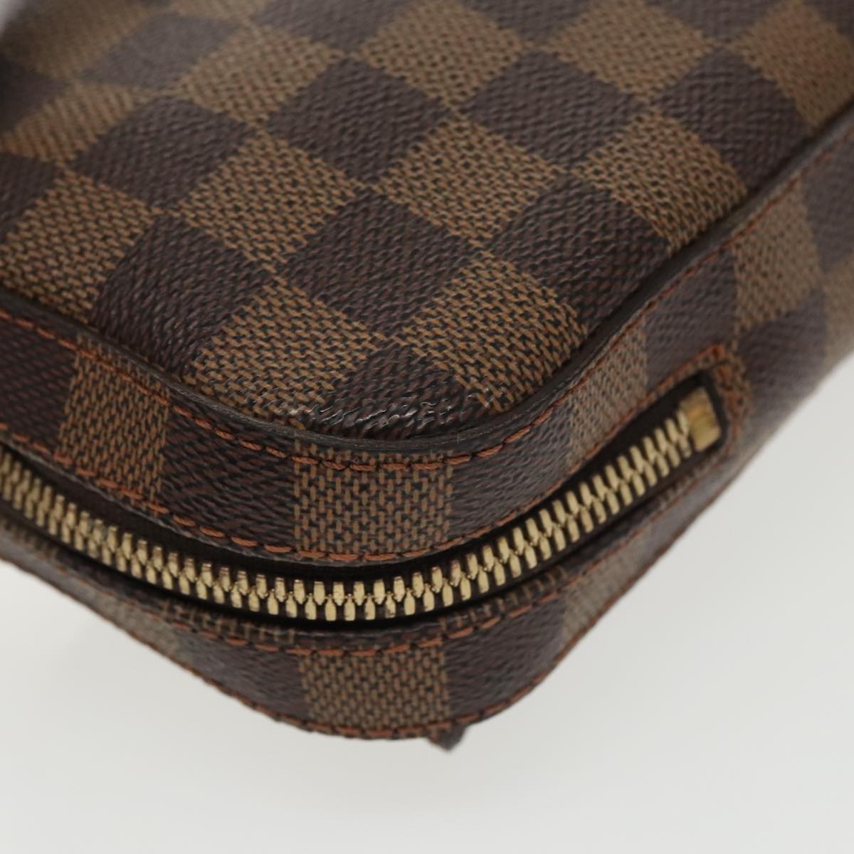 LOUIS VUITTON Damier Ebene Geronimos Shoulder Bag N51994 LV Auth 101231