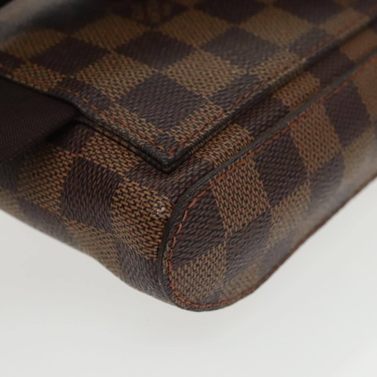 LOUIS VUITTON Damier Ebene Geronimos Shoulder Bag N51994 LV Auth 101231