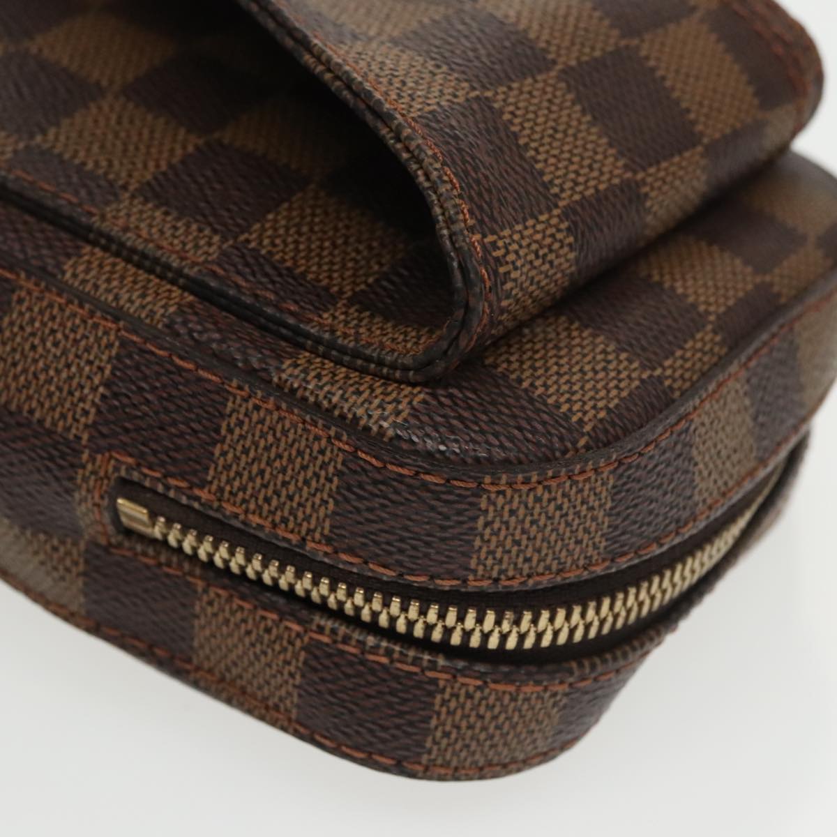 LOUIS VUITTON Damier Ebene Geronimos Shoulder Bag N51994 LV Auth 101231