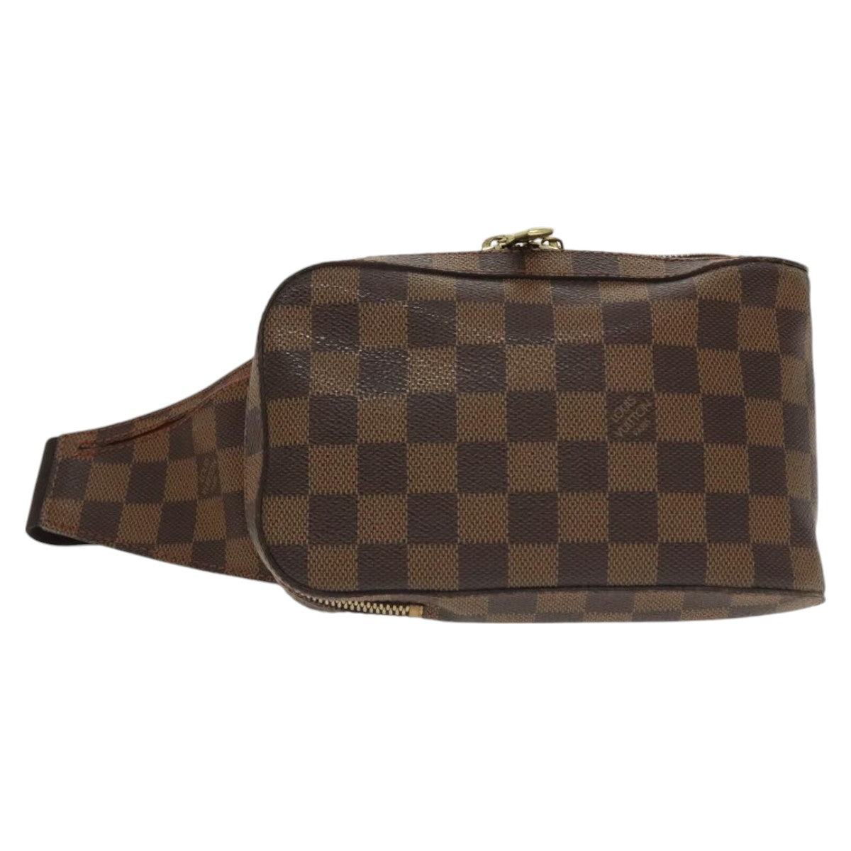 LOUIS VUITTON Damier Ebene Geronimos Shoulder Bag N51994 LV Auth 101231