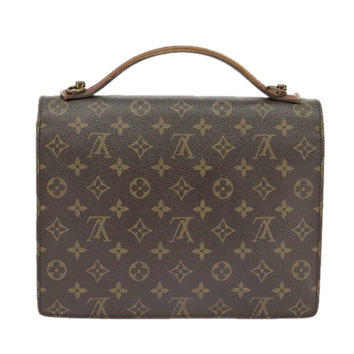 LOUIS VUITTON Monogram Monceau 28 Hand Bag Vintage 2way M51185 LV Auth 101243 - 0