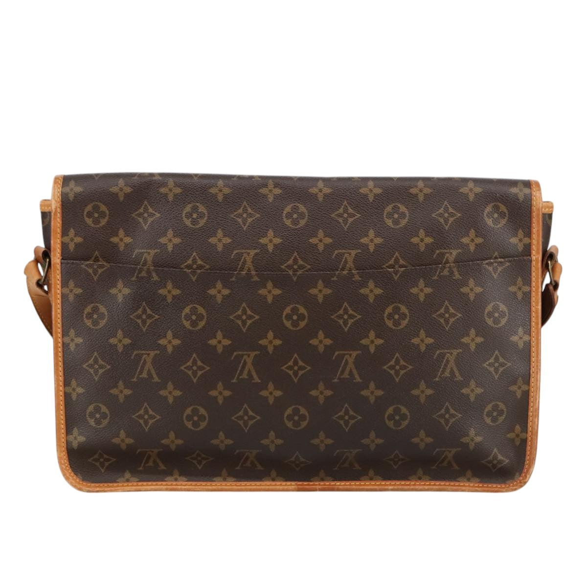 LOUIS VUITTON Monogram Gibeciere GM Shoulder Bag M42246 LV Auth 101251 - 0