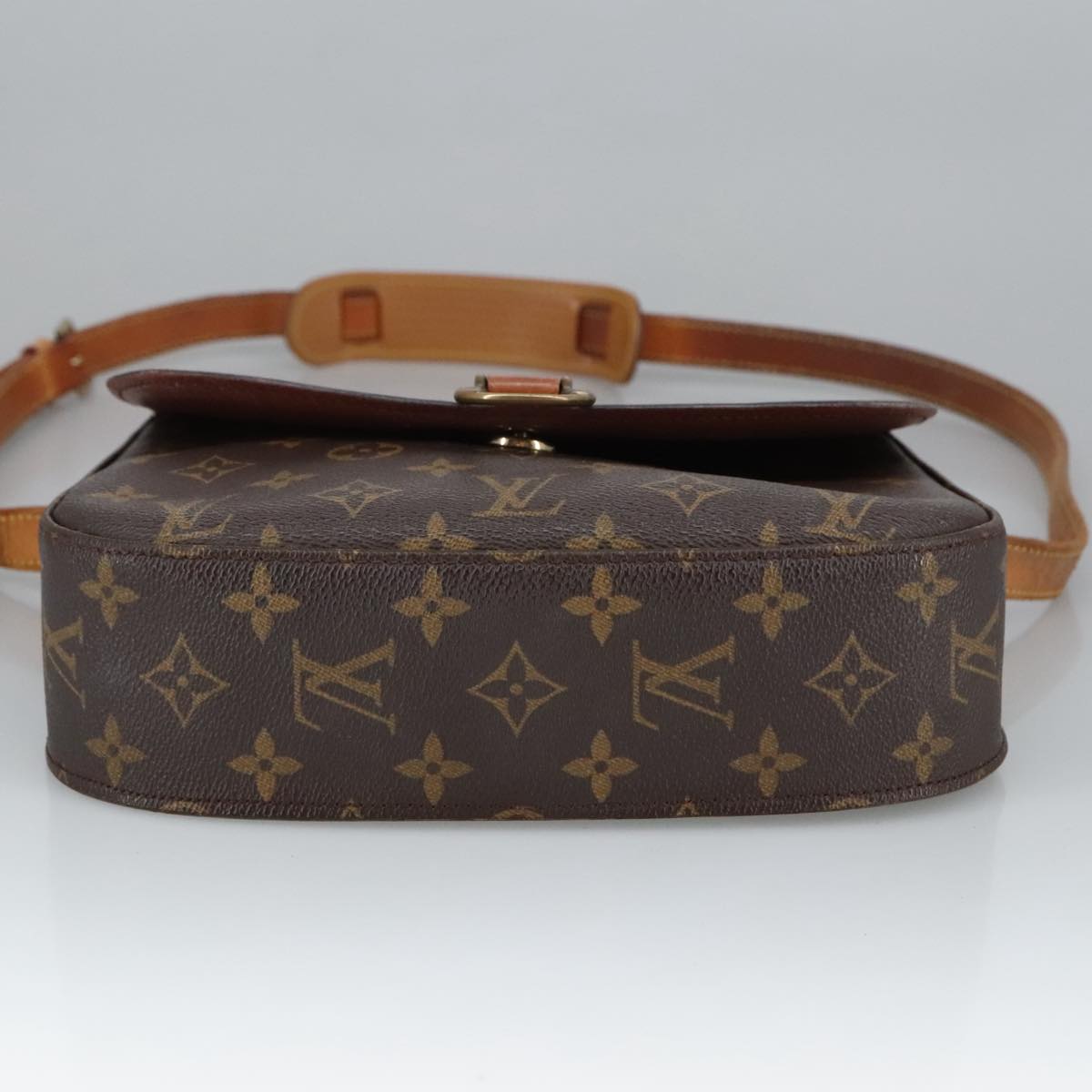 LOUIS VUITTON Monogram Saint Cloud GM Shoulder Bag M51242 LV Auth 101254