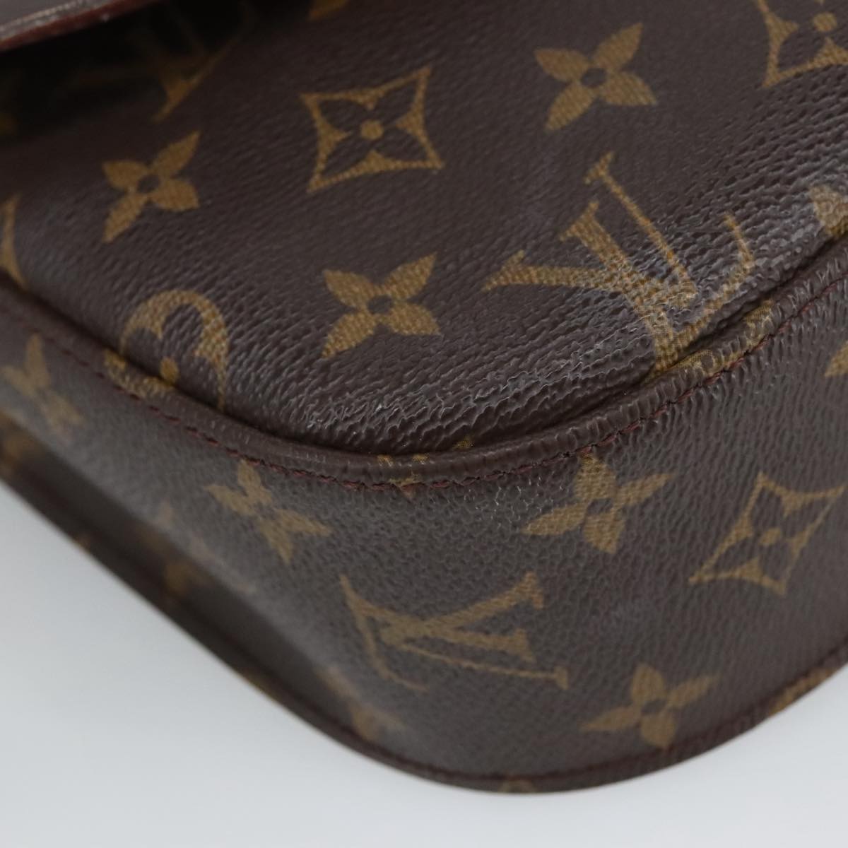 LOUIS VUITTON Monogram Saint Cloud GM Shoulder Bag M51242 LV Auth 101254