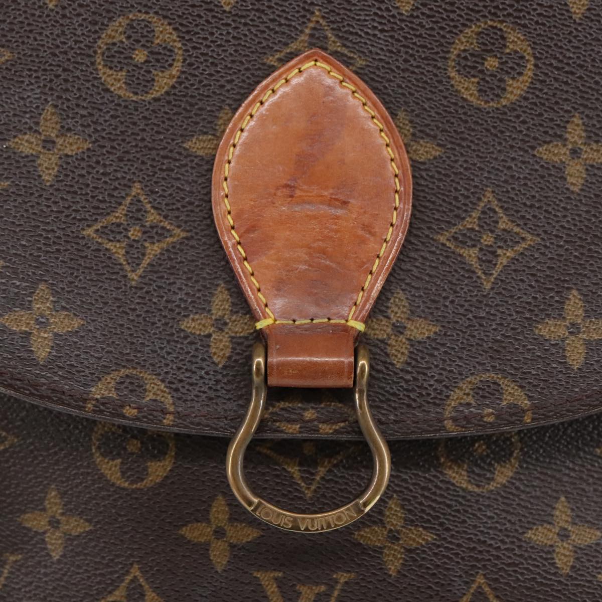 LOUIS VUITTON Monogram Saint Cloud GM Shoulder Bag M51242 LV Auth 101254