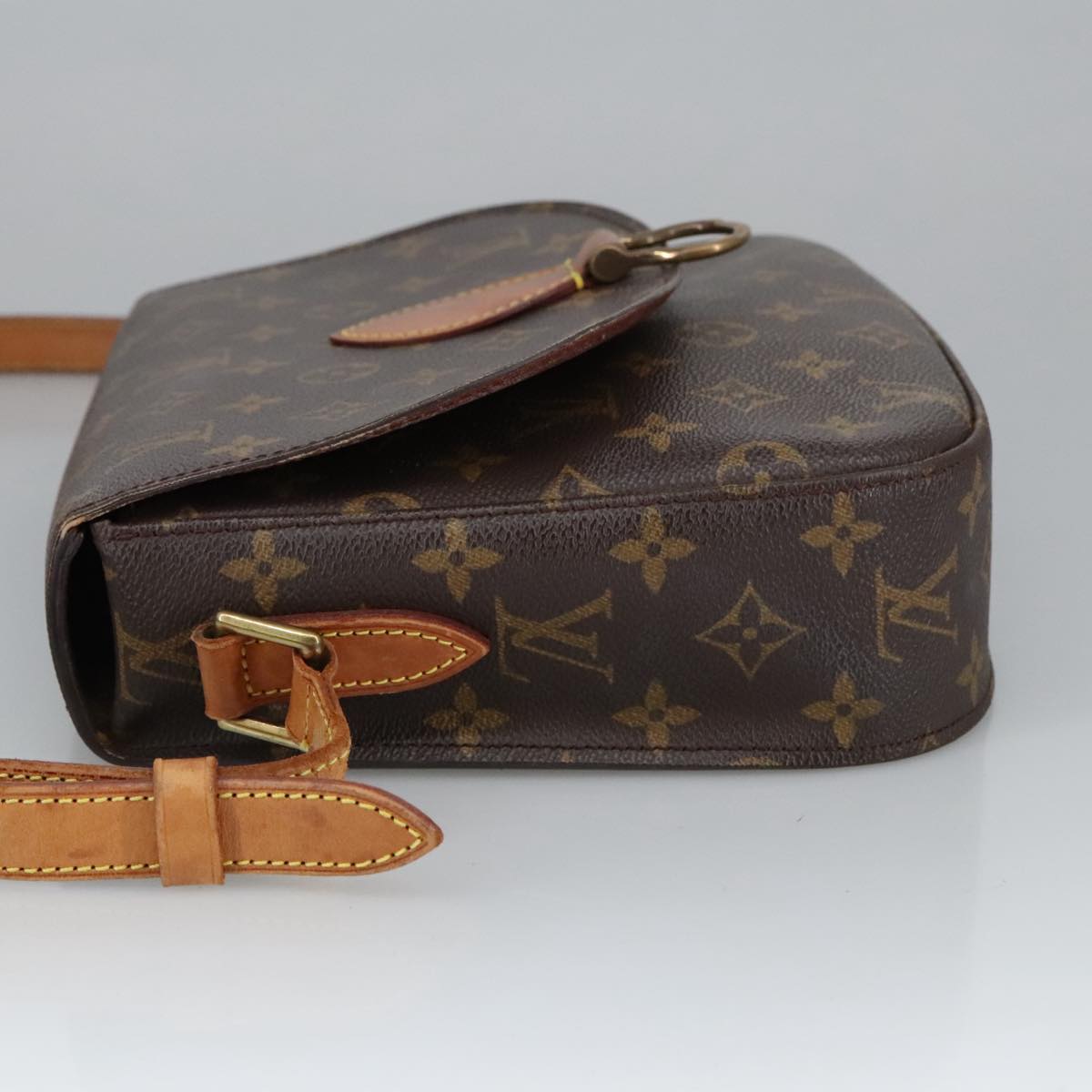 LOUIS VUITTON Monogram Saint Cloud GM Shoulder Bag M51242 LV Auth 101254