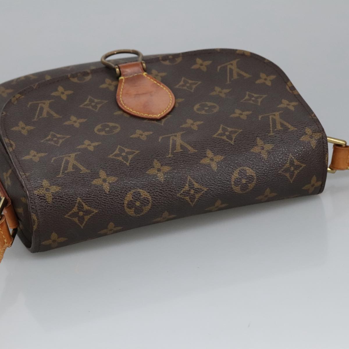 LOUIS VUITTON Monogram Saint Cloud GM Shoulder Bag M51242 LV Auth 101254