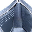 LOUIS VUITTON Monogram Eclipse Pochette Voyage MM Clutch Bag M61692 Auth 101256-18