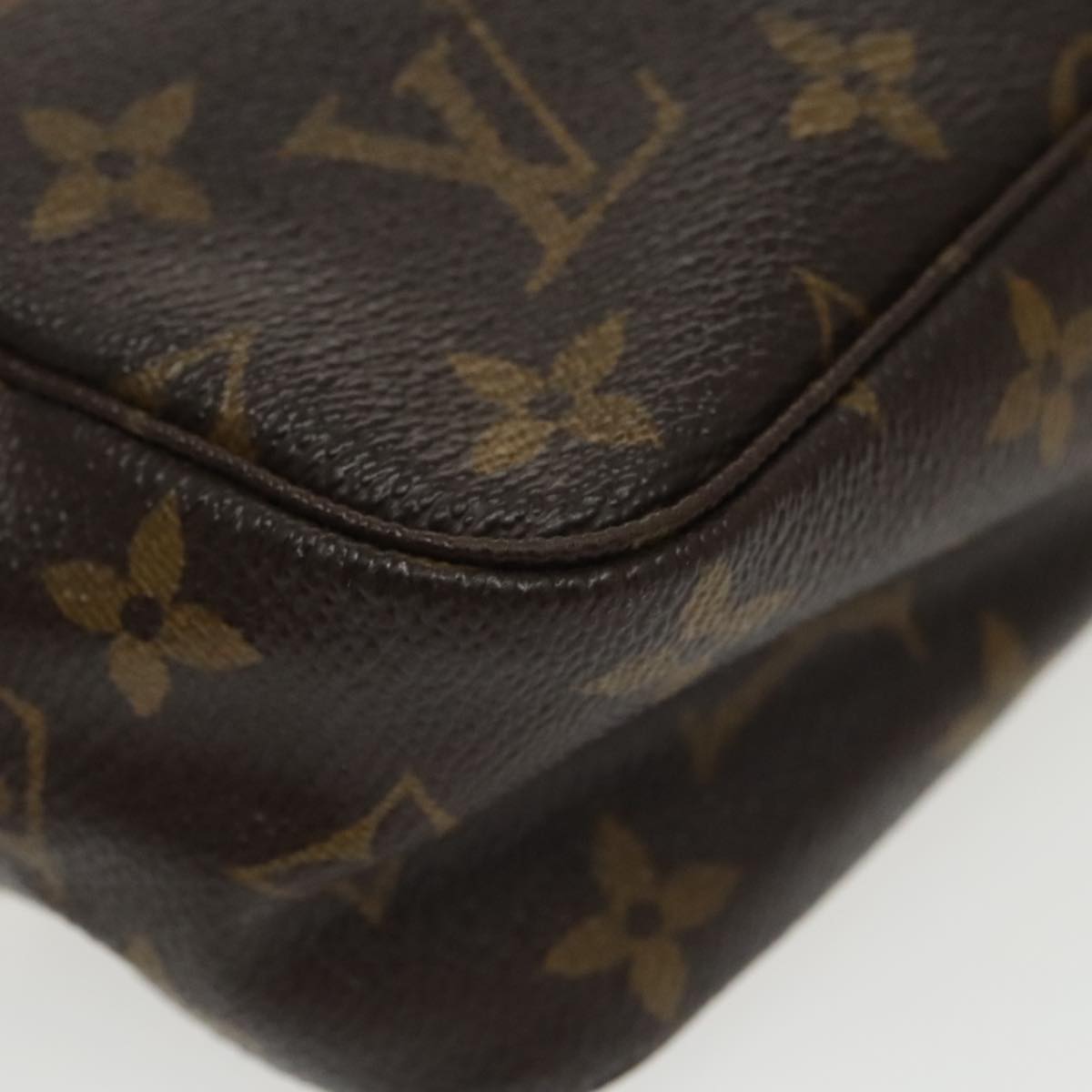 LOUIS VUITTON Monogram Trousse Toilette 23 Clutch Bag M47524 LV Auth 101260