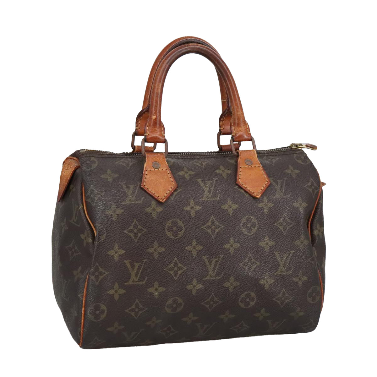 LOUIS VUITTON Monogram Speedy 25 Hand Bag M41528 LV Auth 101261