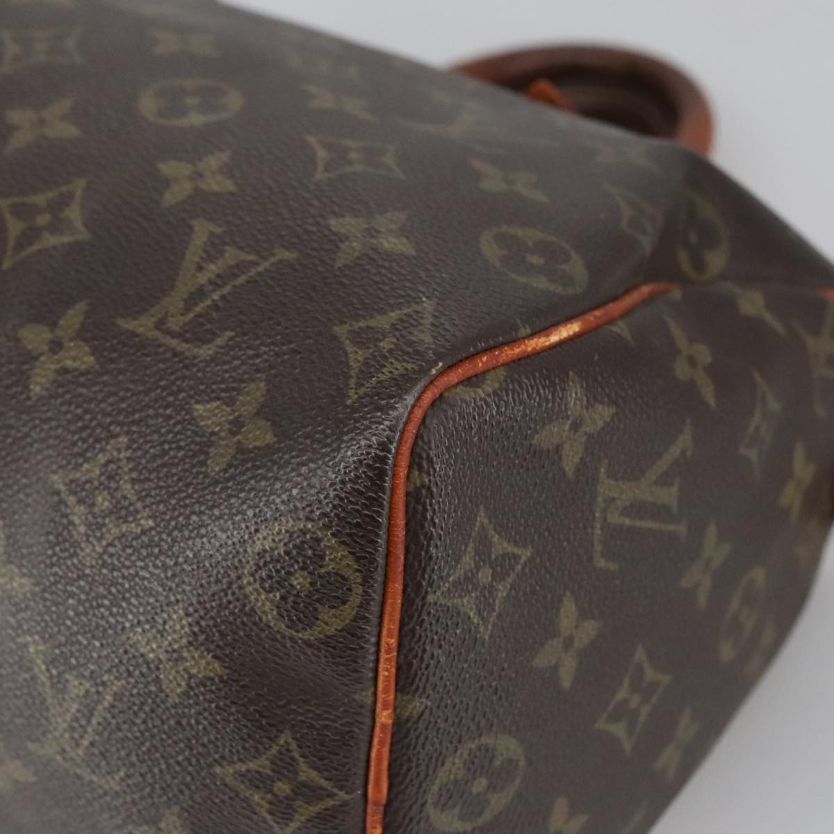 LOUIS VUITTON Monogram Speedy 25 Hand Bag M41528 LV Auth 101261