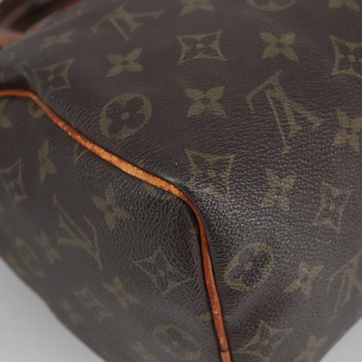 LOUIS VUITTON Monogram Speedy 25 Hand Bag M41528 LV Auth 101261