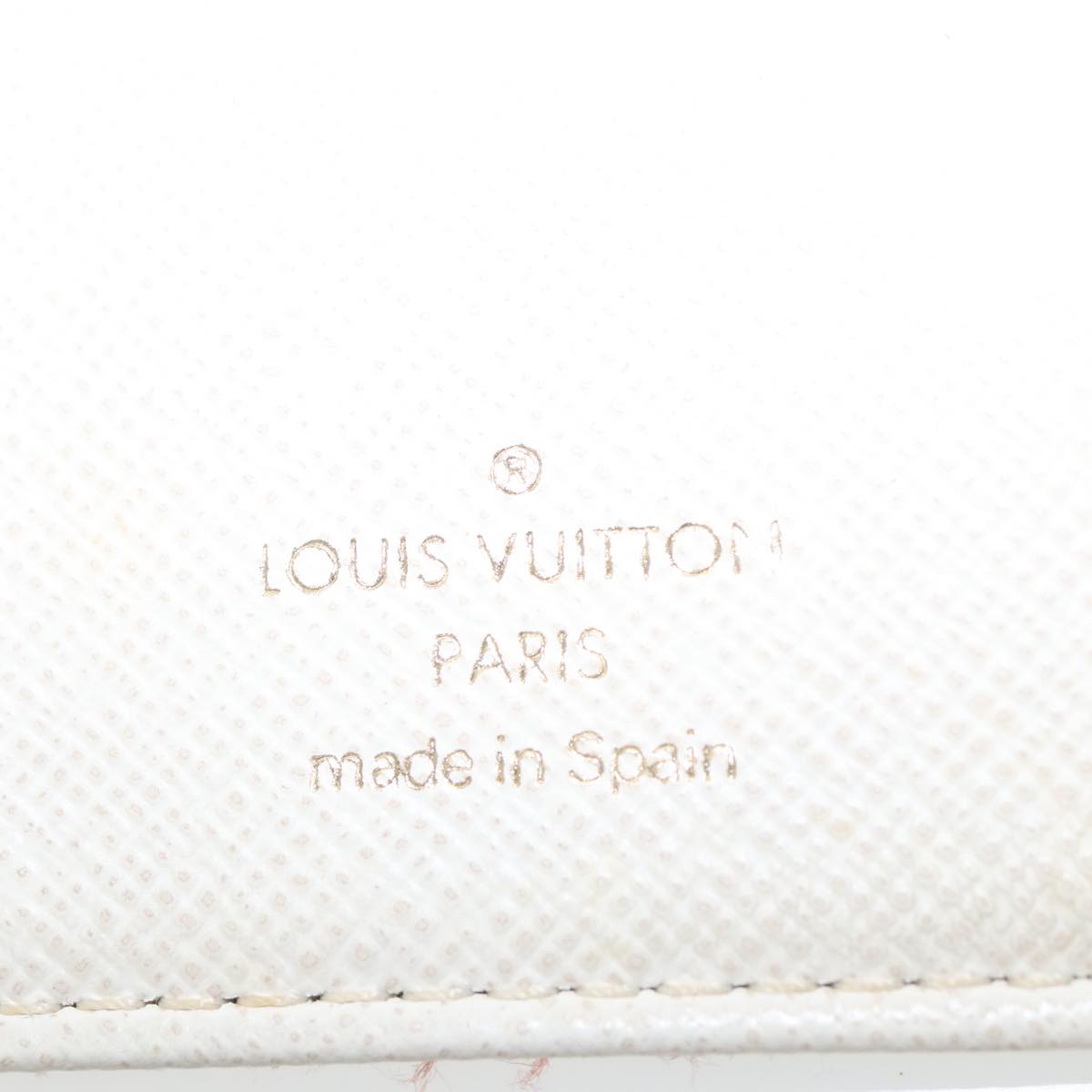 LOUIS VUITTON Mini Lin Croisette Agenda PM Day Planner Cover R20917 Auth 101262