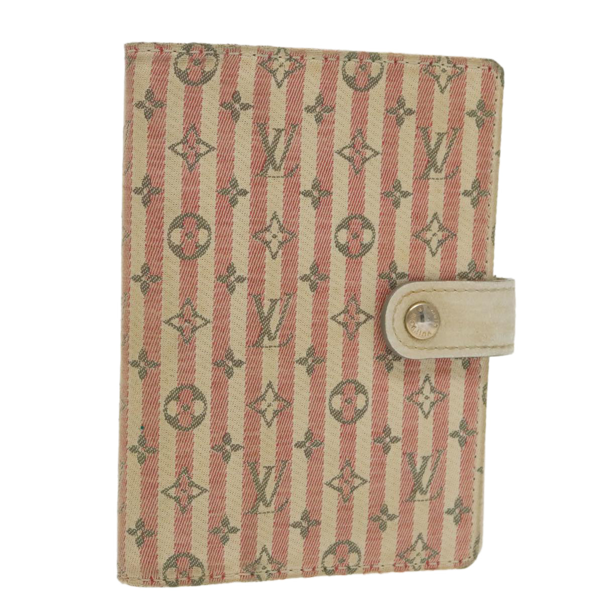 LOUIS VUITTON Mini Lin Croisette Agenda PM Day Planner Cover R20917 Auth 101262