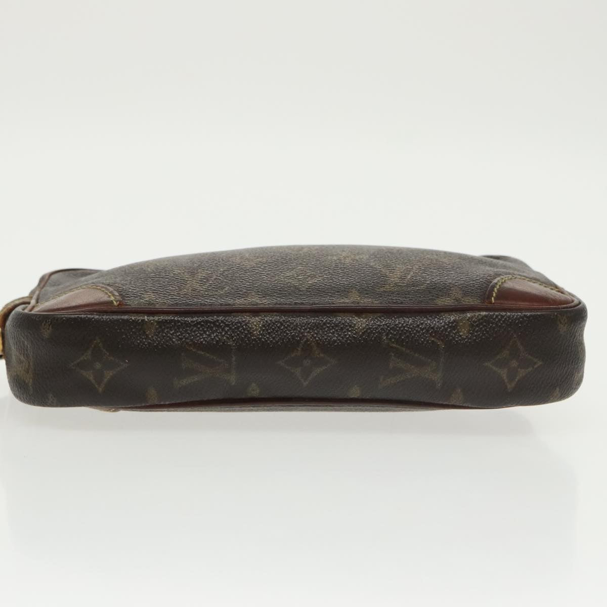 LOUIS VUITTON Monogram Marly Dragonne PM Clutch Bag M51827 LV Auth 101263