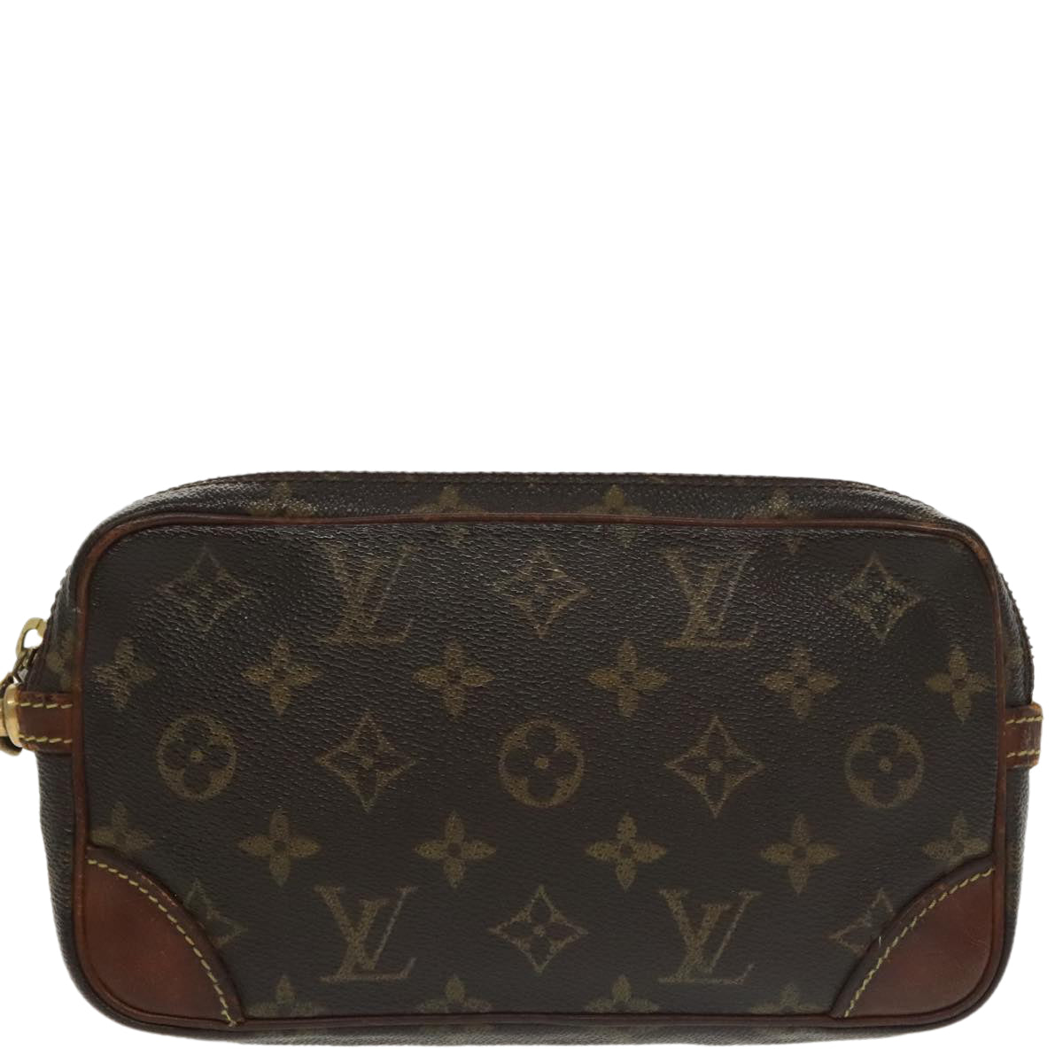 LOUIS VUITTON Monogram Marly Dragonne PM Clutch Bag M51827 LV Auth 101263 - 0