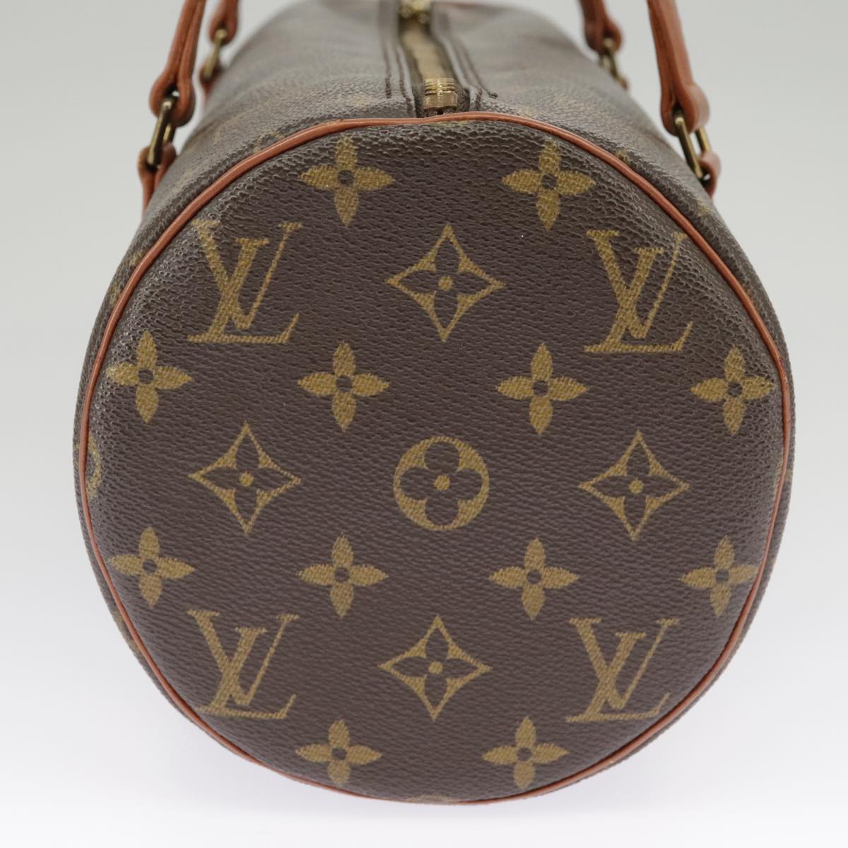 LOUIS VUITTON Monogram Papillon 30 Hand Bag M51385 LV Auth 101266