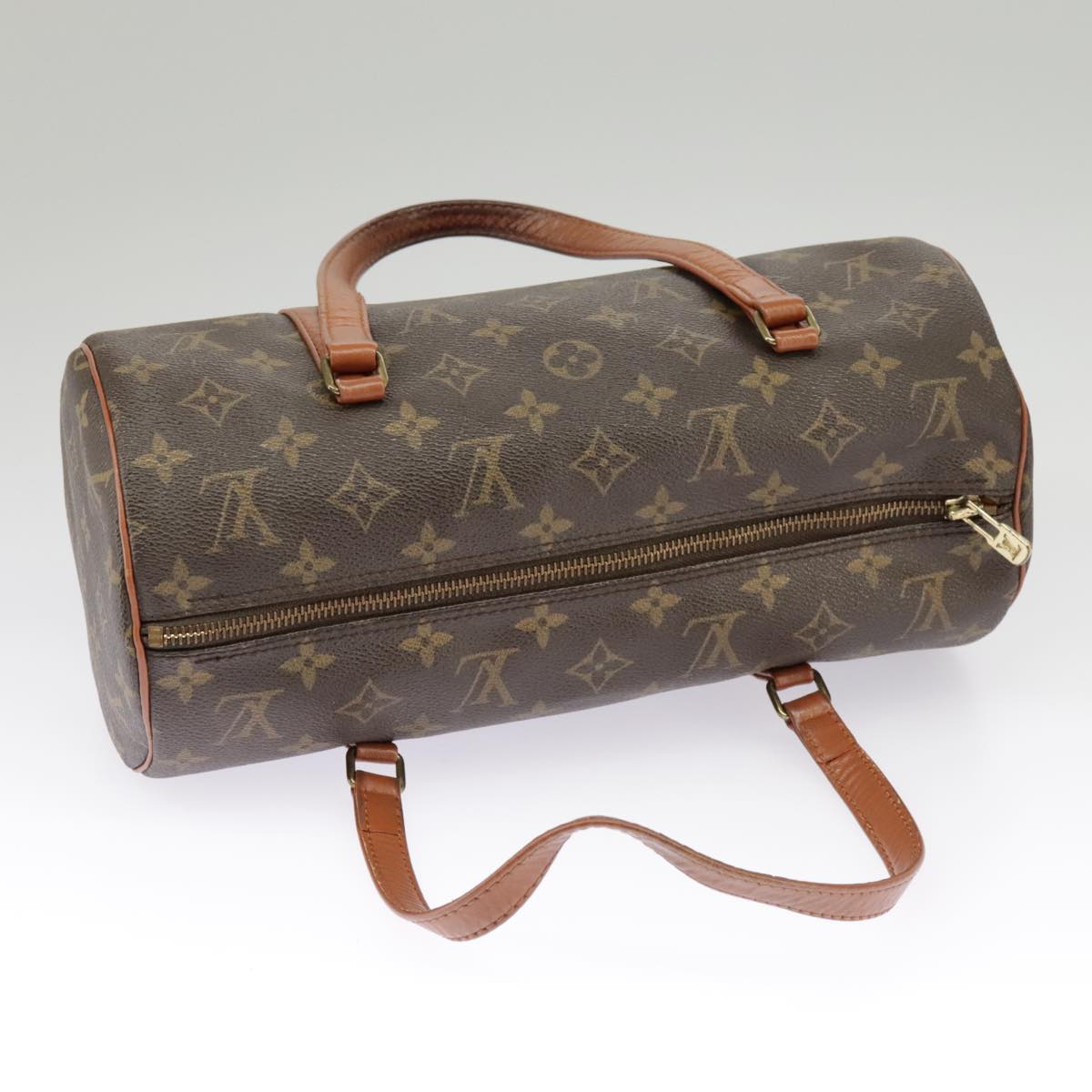 LOUIS VUITTON Monogram Papillon 30 Hand Bag M51385 LV Auth 101266