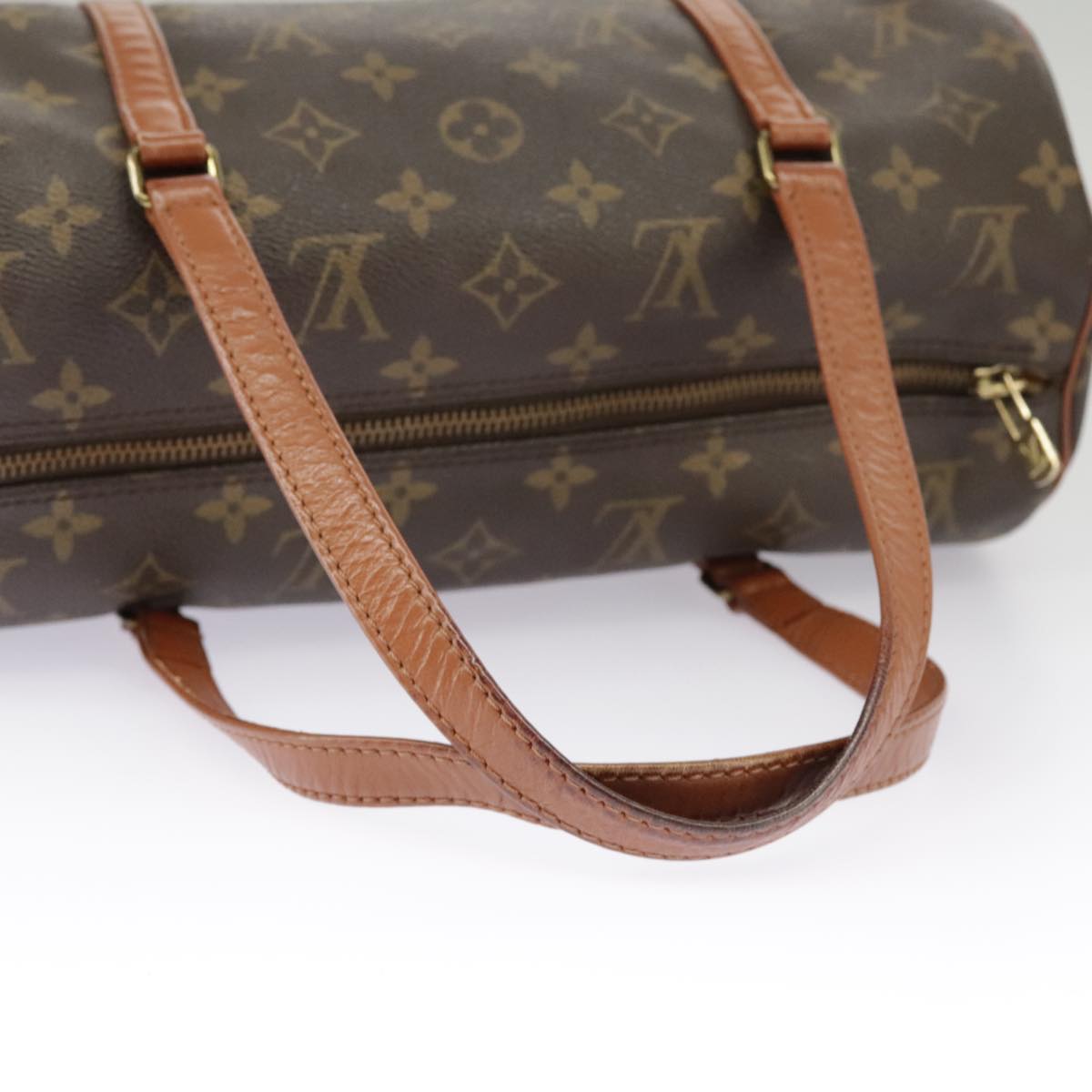 LOUIS VUITTON Monogram Papillon 30 Hand Bag M51385 LV Auth 101266