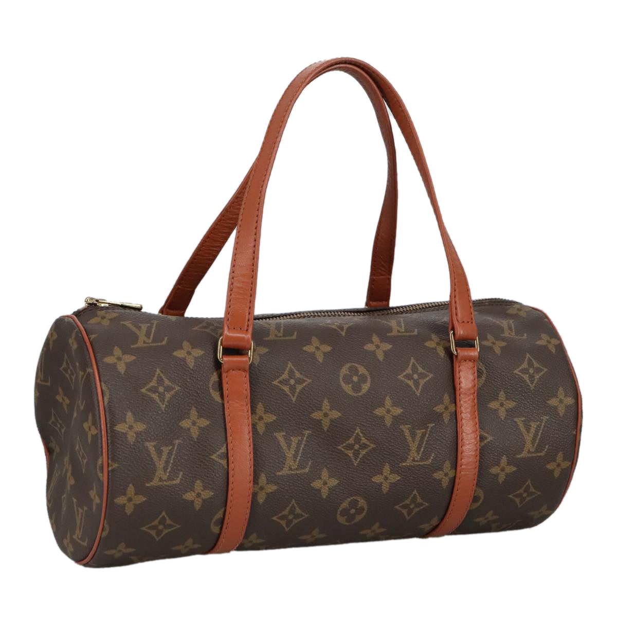 LOUIS VUITTON Monogram Papillon 30 Hand Bag M51385 LV Auth 101267