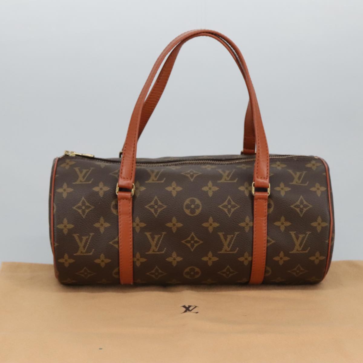 LOUIS VUITTON Monogram Papillon 30 Hand Bag M51385 LV Auth 101267