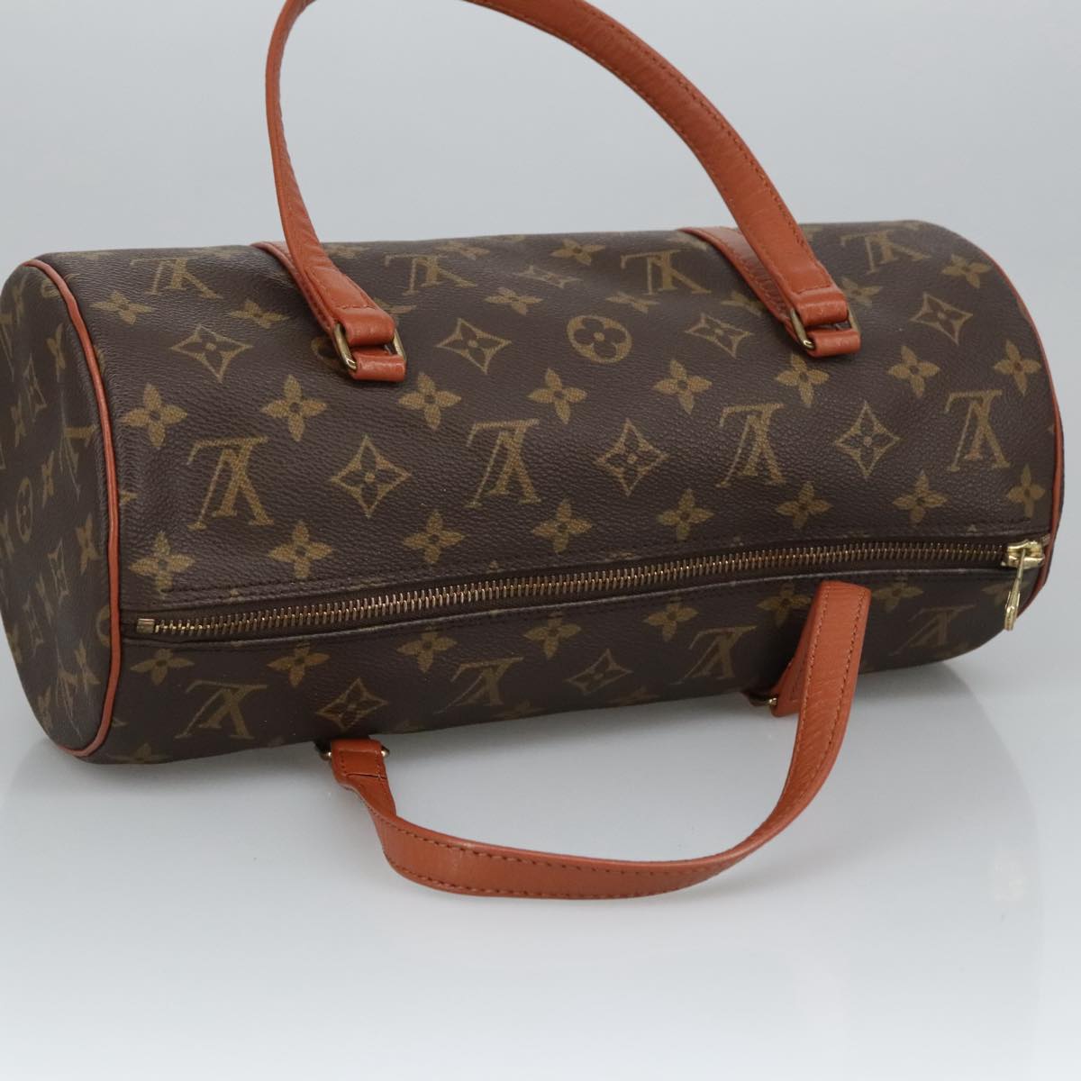 LOUIS VUITTON Monogram Papillon 30 Hand Bag M51385 LV Auth 101267